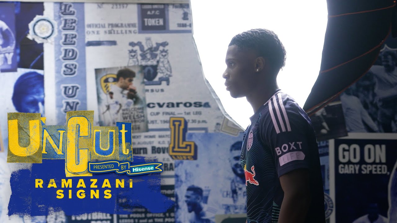 Uncut | Largie Ramazani&rsquo;s first day at Leeds United