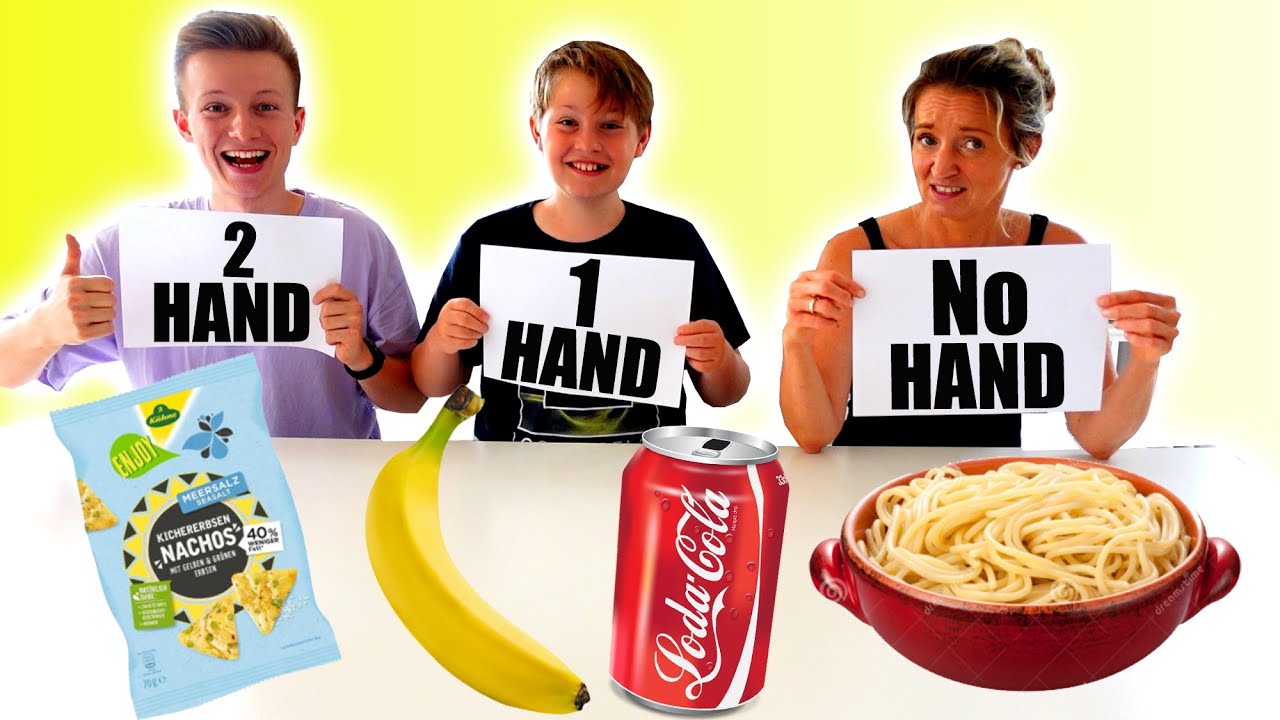2 Hands 1 Hand oder No Hand 🤣 TipTapTube