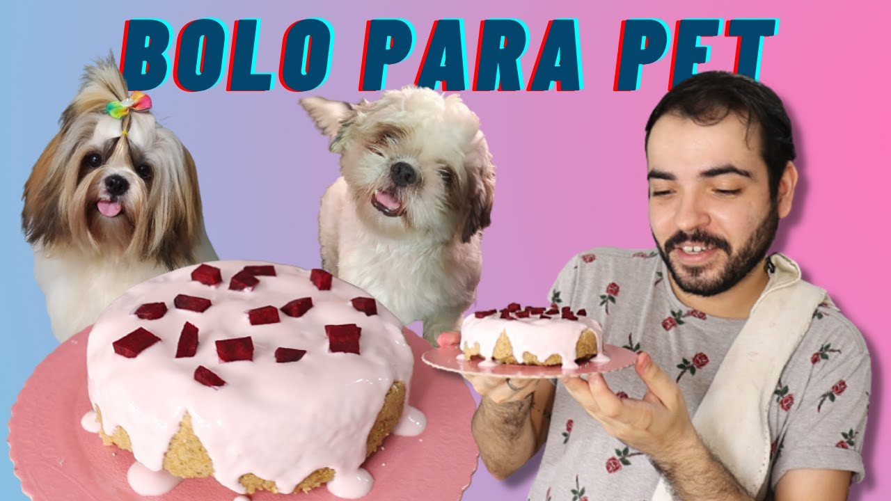 COMO FAZER BOLO PARA CACHORRO