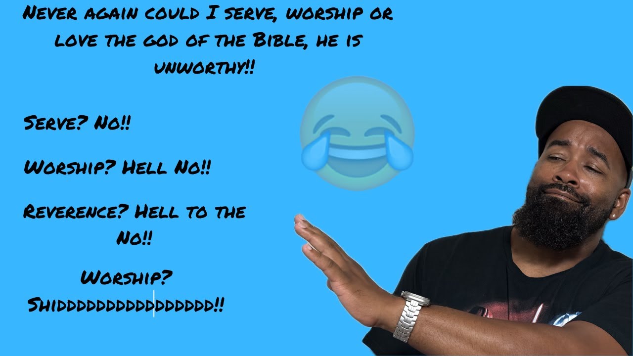 Ex preacher - Never again, could I serve, worship or love the god of the bible, he is unworthy.