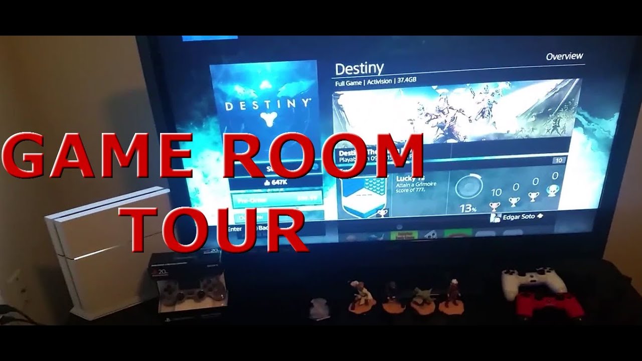 GAMING SETUP / ROOM TOUR - PS4
