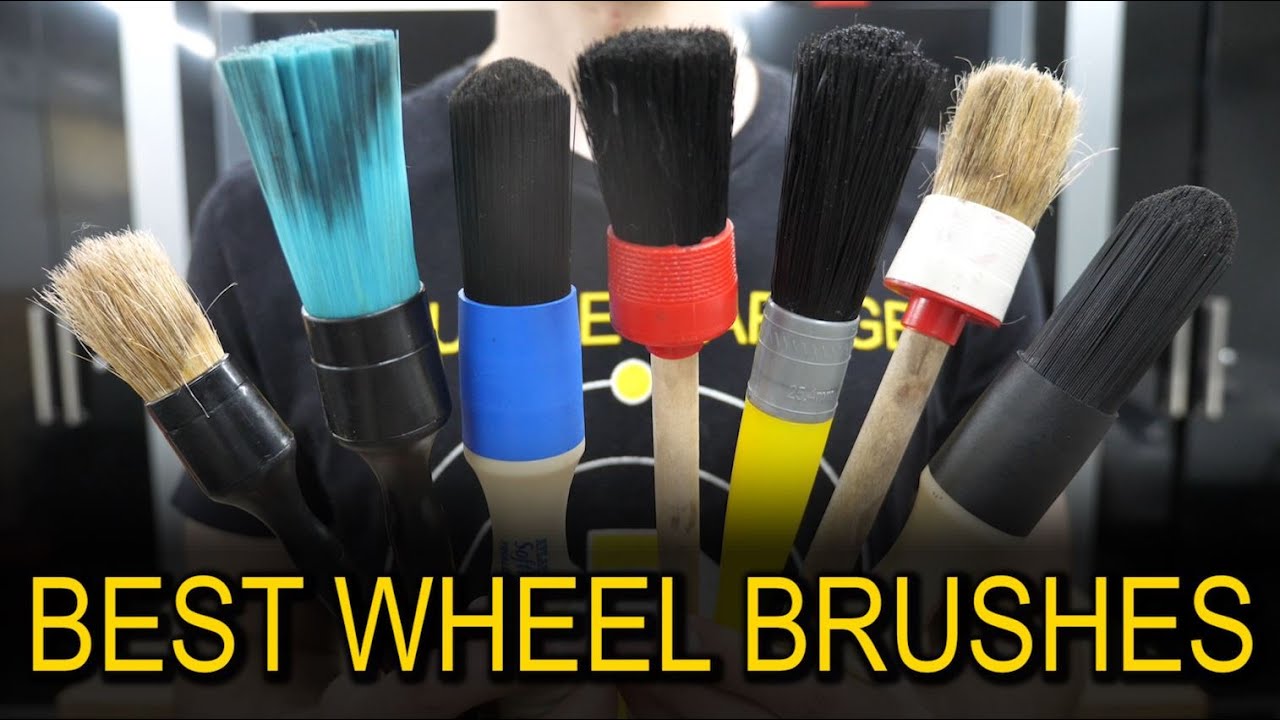 Best Wheel Detailing Tools: Small Brushes