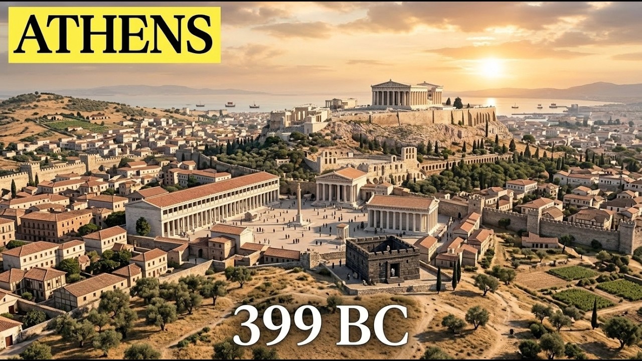 24 Hours in Ancient Athens — The Day Socrates Died