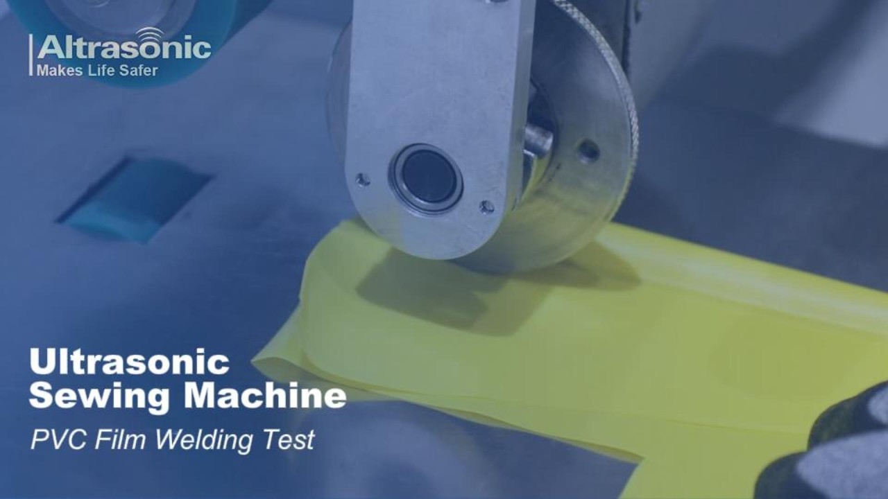 Ultrasonic Sewing Machine for PVC Fabric
