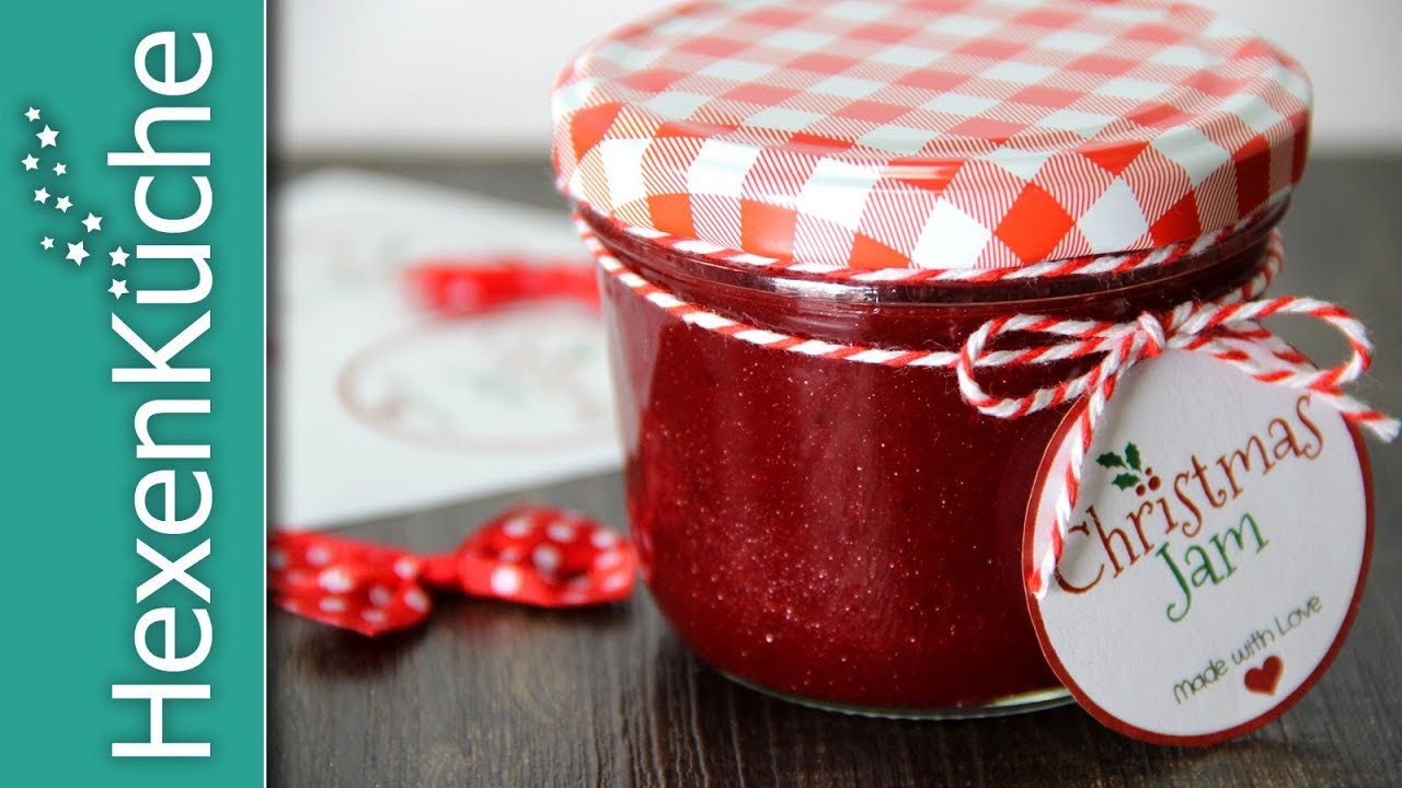 Christmas Glitter Jam von Food with Love mit Glitzer | Thermomix TM5 Rezept |