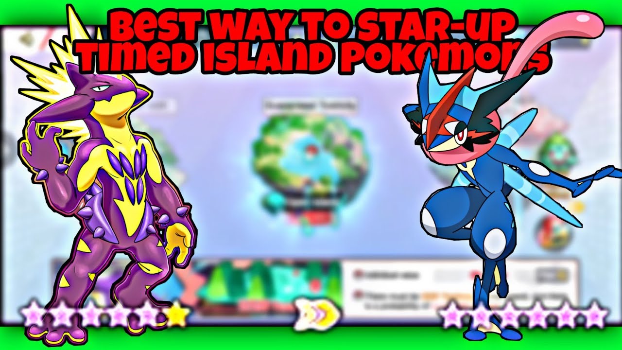 BEST WAY TO STAR-UP TIMED ISLAND POKEMONS | Battle Monsters World | Pokeverse World #pokeverse