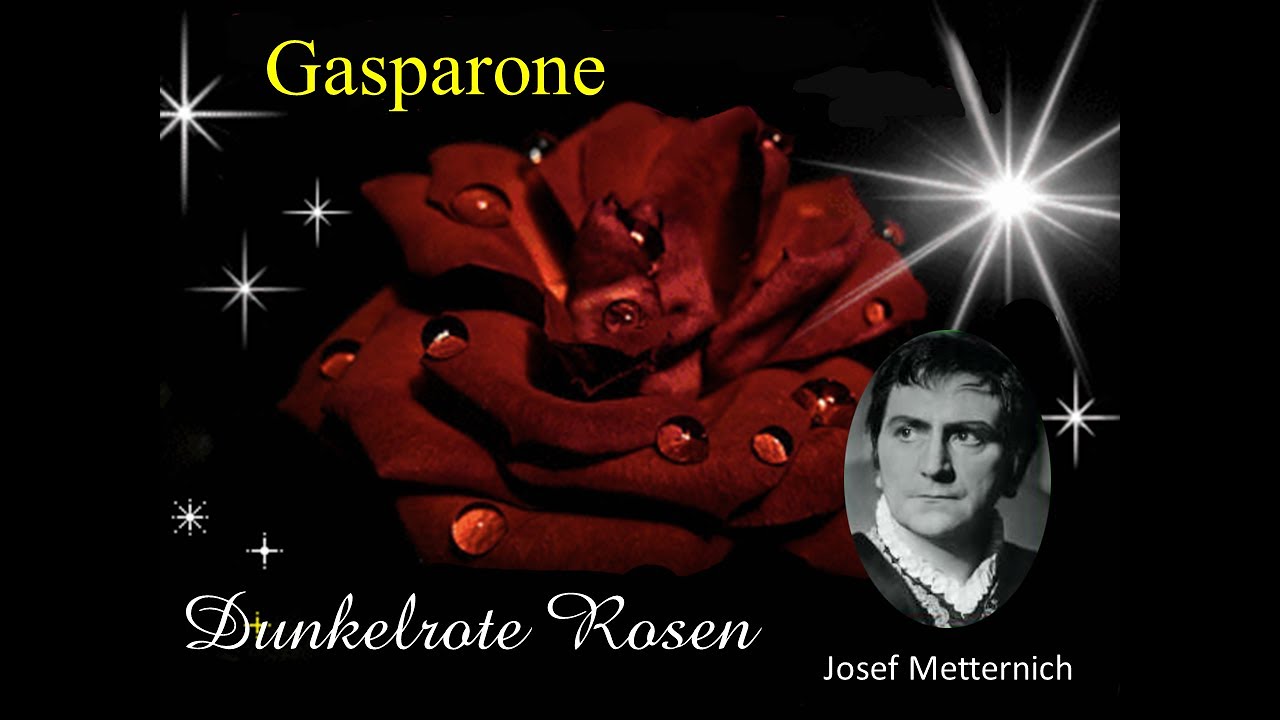 Dunkelrote Rosen bring ich - Josef Metternich