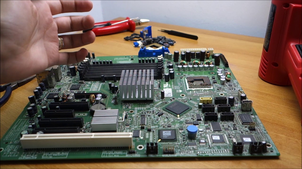 How to salvage components from motherboards