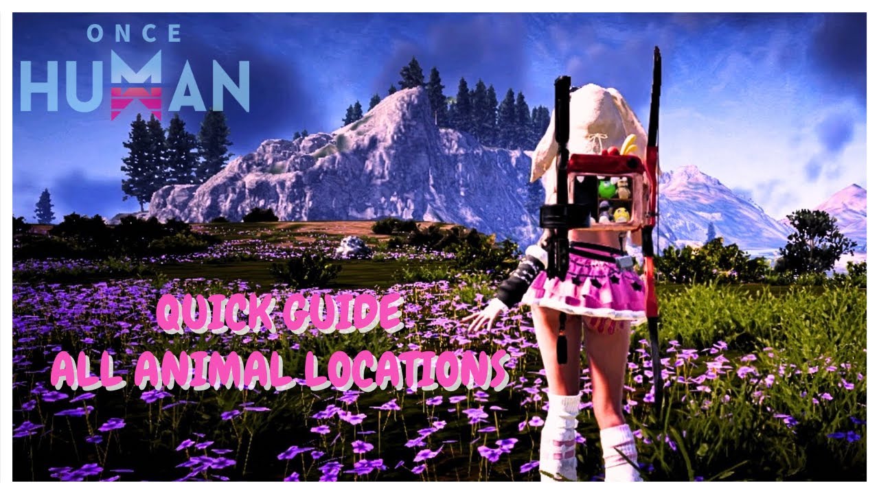 (OUTDATED! CHECK COMMENTS) ONCE HUMAN | WHERE TO FIND ALL TAMEABLE ANIMALS IN MANIBUS! 