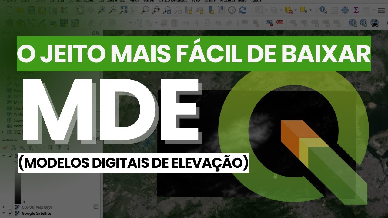 Download de Modelo Digital de Elevação (MDE) pelo QGIS [PASSO-A-PASSO 2024]