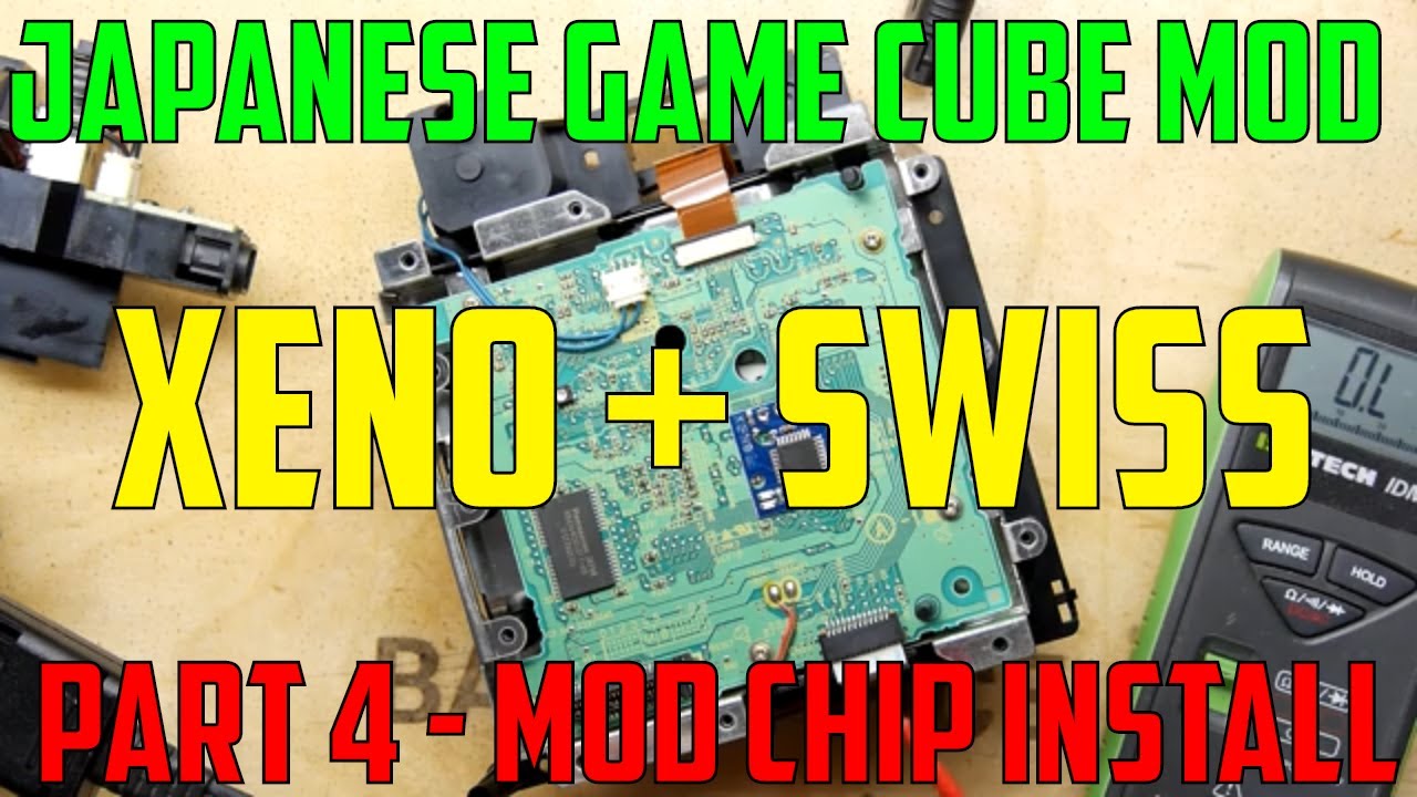 Japanese Gamecube Modification Project Part 4 - Chip Modding