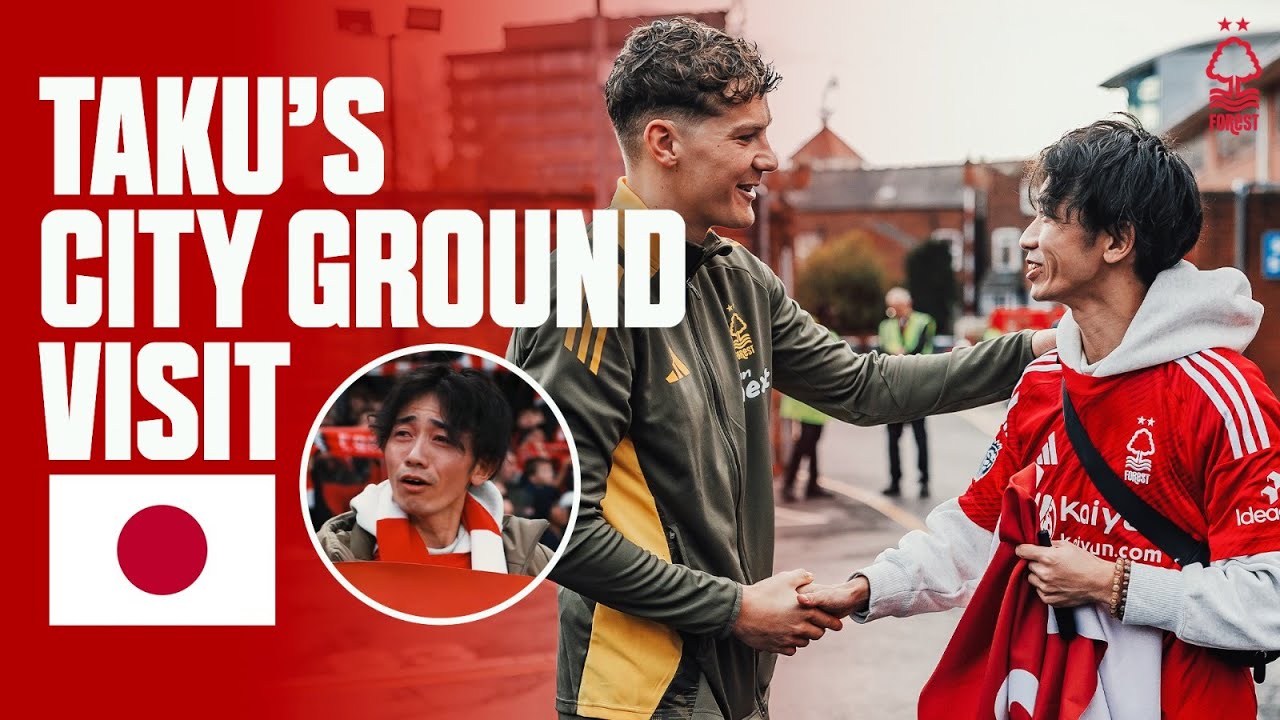 EMOTIONAL City Ground Reaction 🥹 | Taku's Special Visit 🇯🇵
