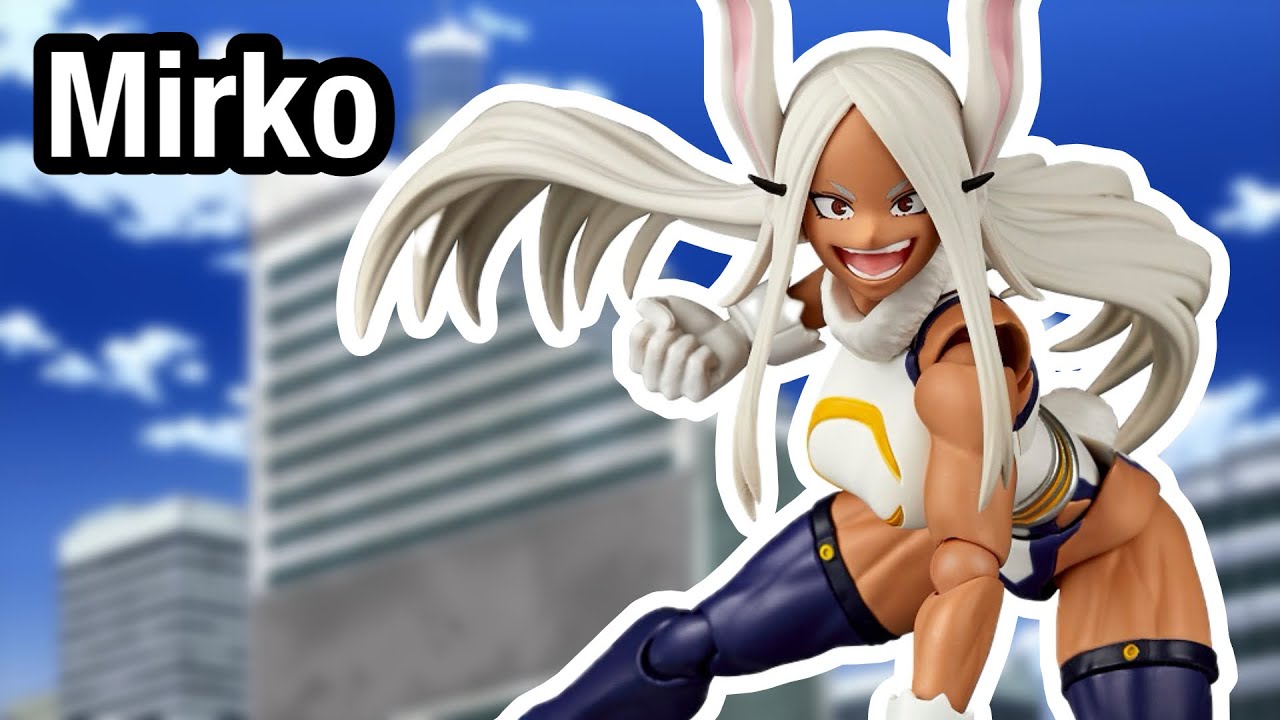 Amazing Yamaguchi Kaiyodo Revoltech My Hero Academia Mirko Action Figure Review 僕のヒーローアカデミア