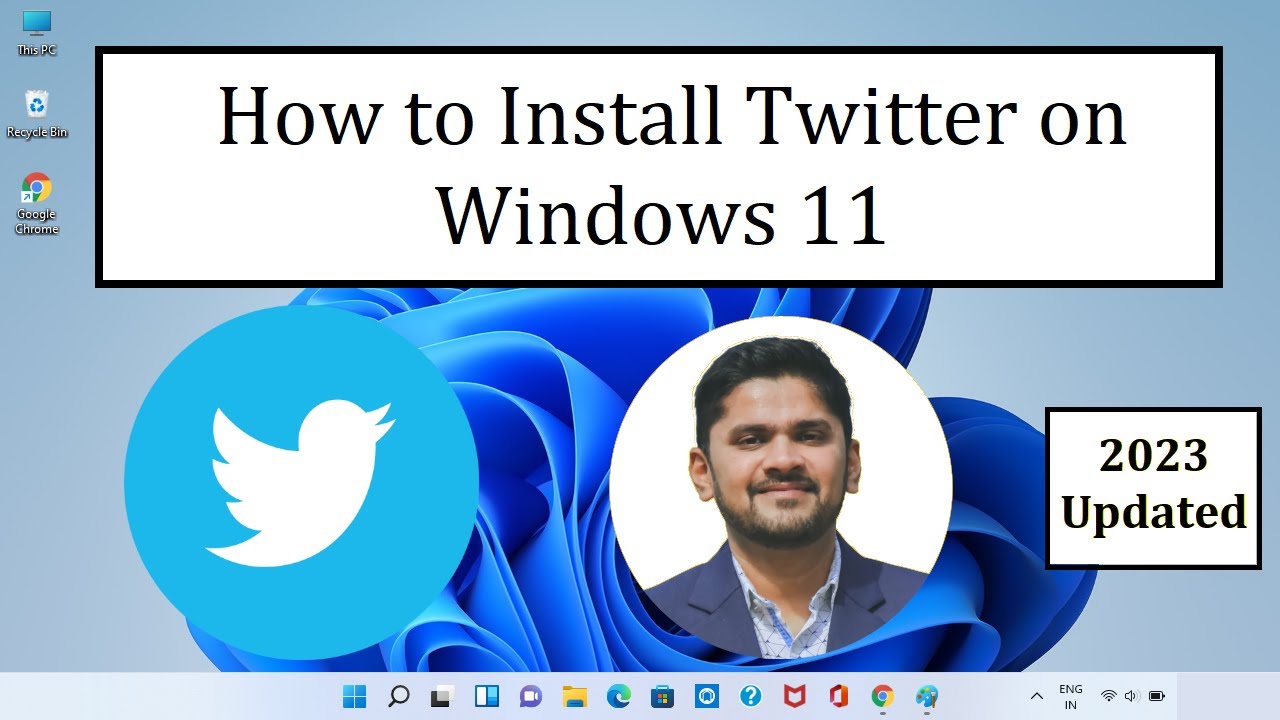 How to Install Twitter on Windows 11 | Complete Installation | Amit Thinks