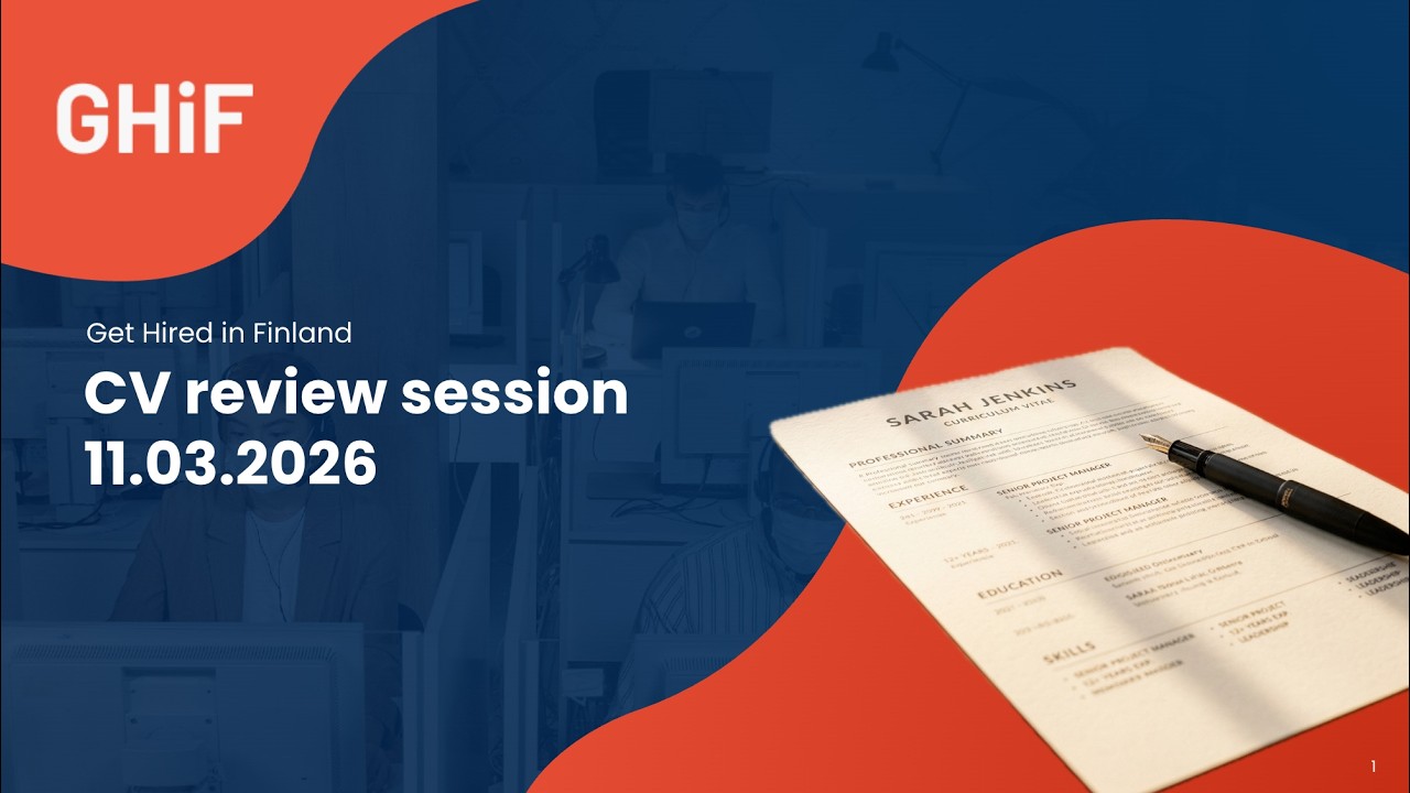 CV review session: Performance Marketer B2C and Senior Project Manager