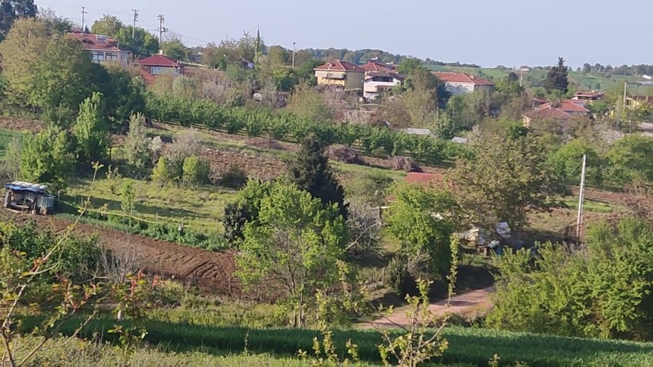 20.04.2025 KARŞITARLADAN DALCA K&Ouml;Y&Uuml; MANZARASI-2