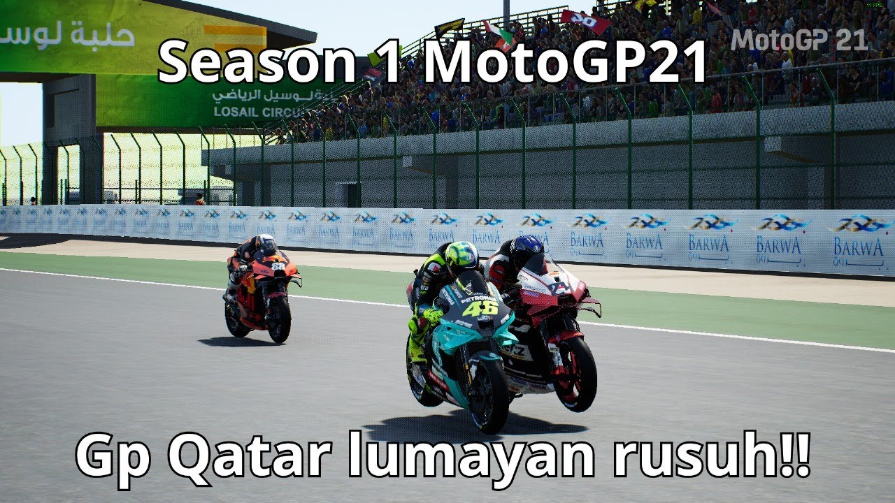 Race Gp Qatar season 1 ll MotoGP 21