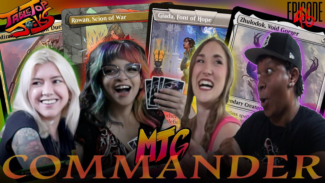 MTG Commander Gameplay Lua Stardust vs Tori of the Vast vs Anna Margaret vs Blackneto TTJ ep 46