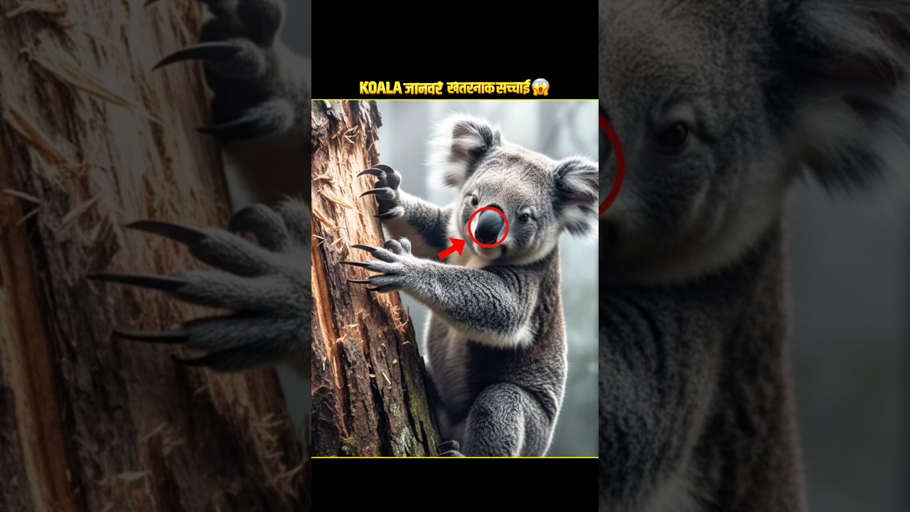 koala animal की खतरनाक सच्चाई 😱 | #shorts #koala