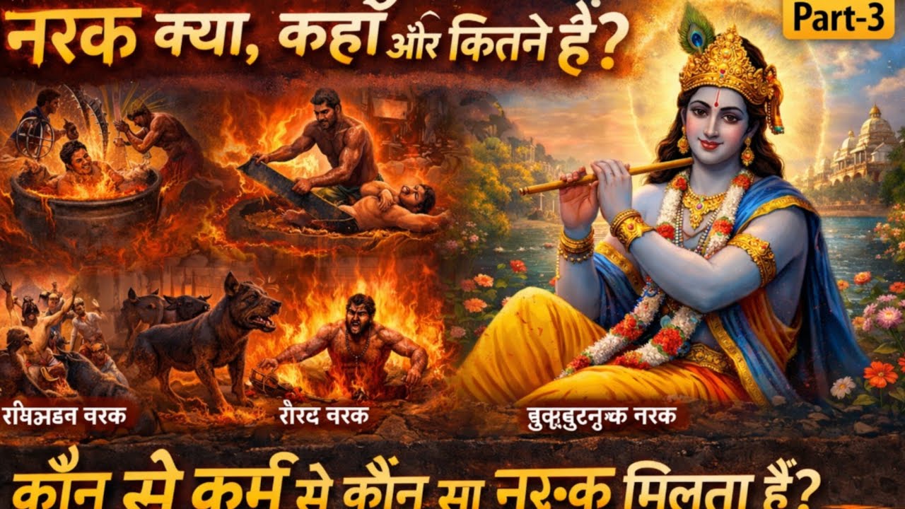 मरने के बाद कहाँ जाओगे? पाप के अनुसार नरक का फैसला | Part-3. #acharyavijaysh