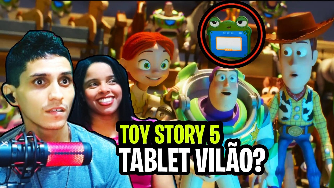 TOY STORY 5 VAI SER O MELHOR FILME DE TODOS? REAGINDO AO TRAILER