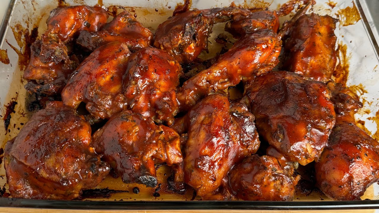 THE BEST OVEN BAKED BARBECUE CHICKEN RECIPE