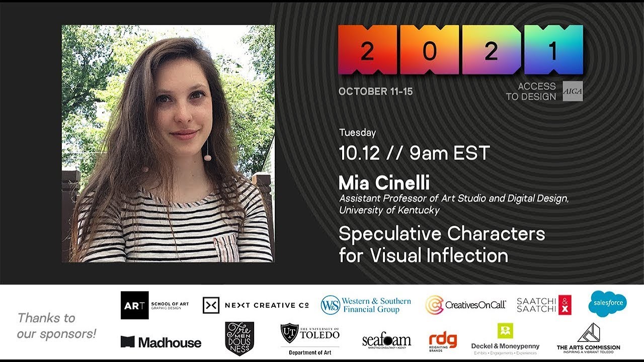 MWDW 2021 | Speculative Characters for Visual Inflection | Mia Cinelli