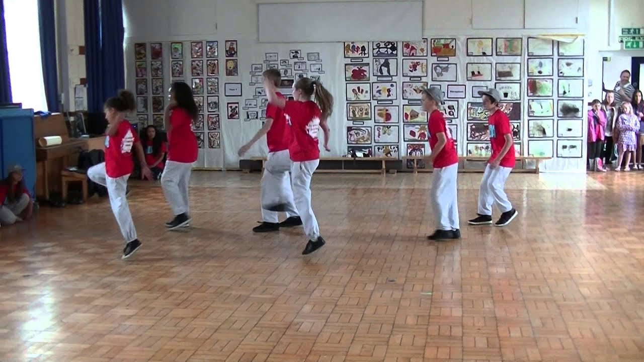 NLSDA performing crew -Chase Side Primary School 28 06 14