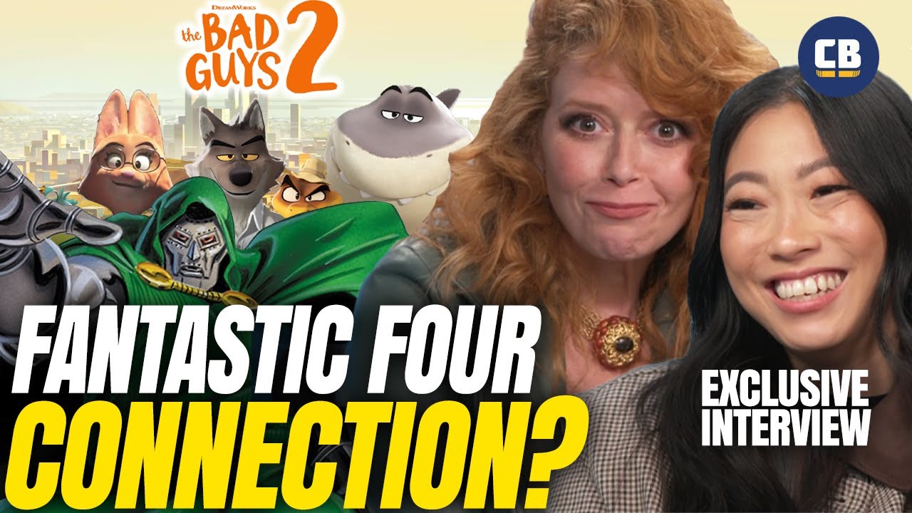 The Bad Guys 2 Fantastic Four Connection? - Awkwafina, Anthony Ramos, Natasha Lyonne Cast Interview