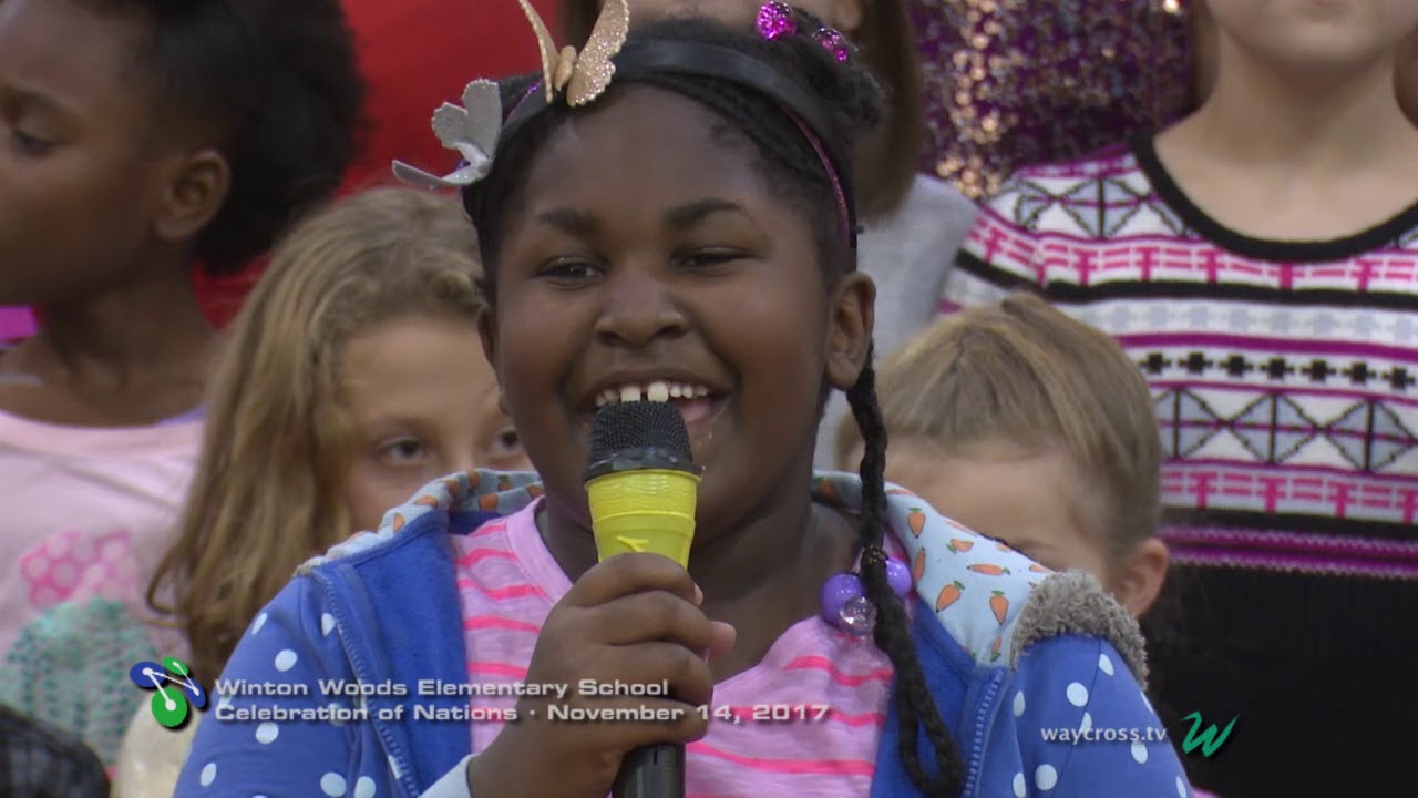 Winton Woods Elementary Celebration of Nations: November 14, 2017