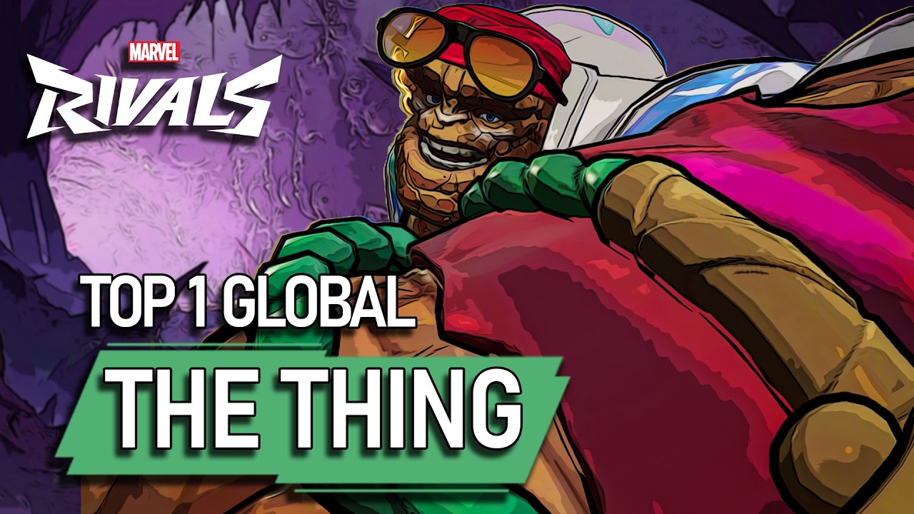 TOP 1 GLOBAL THE THING ! alevik - MARVEL RIVALS PRO
