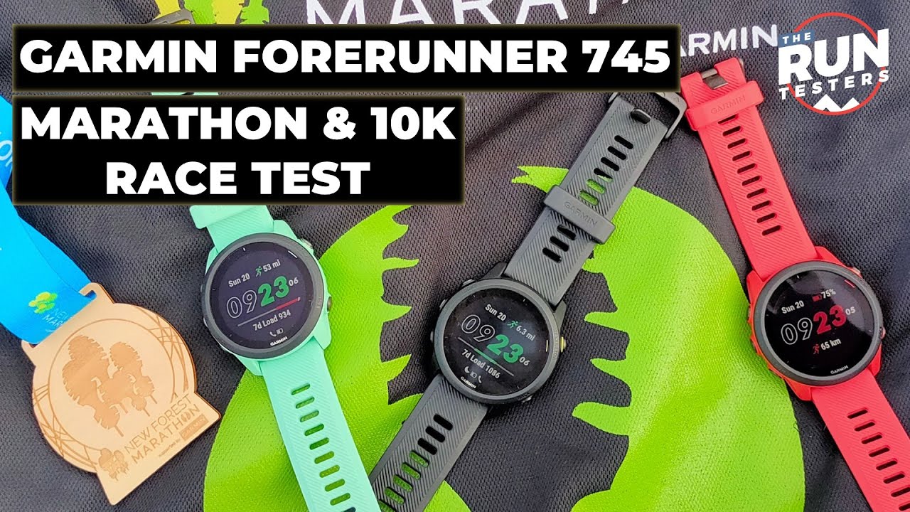 Garmin Forerunner 745: Тест марафона и забега на 10 км от 3 бегунов.