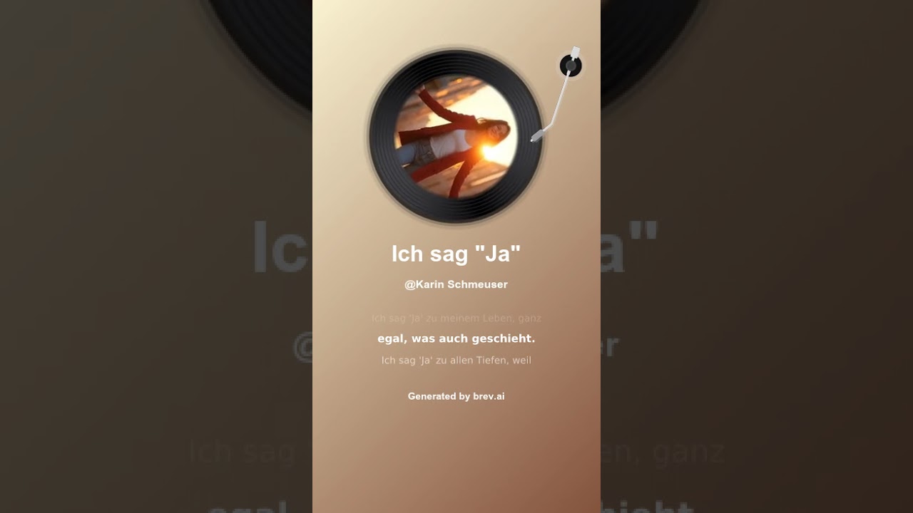 Ich sag 