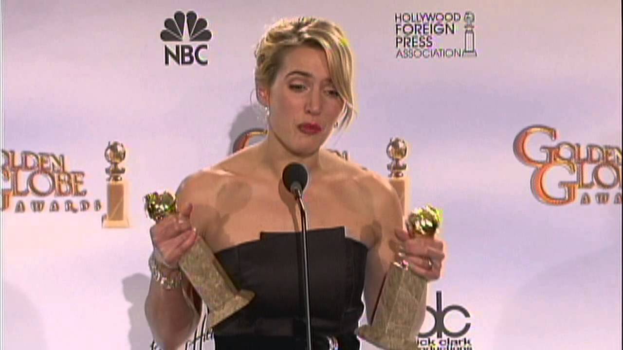 Golden Globes Backstage 2009 Kate Winslet Interview | ScreenSlam