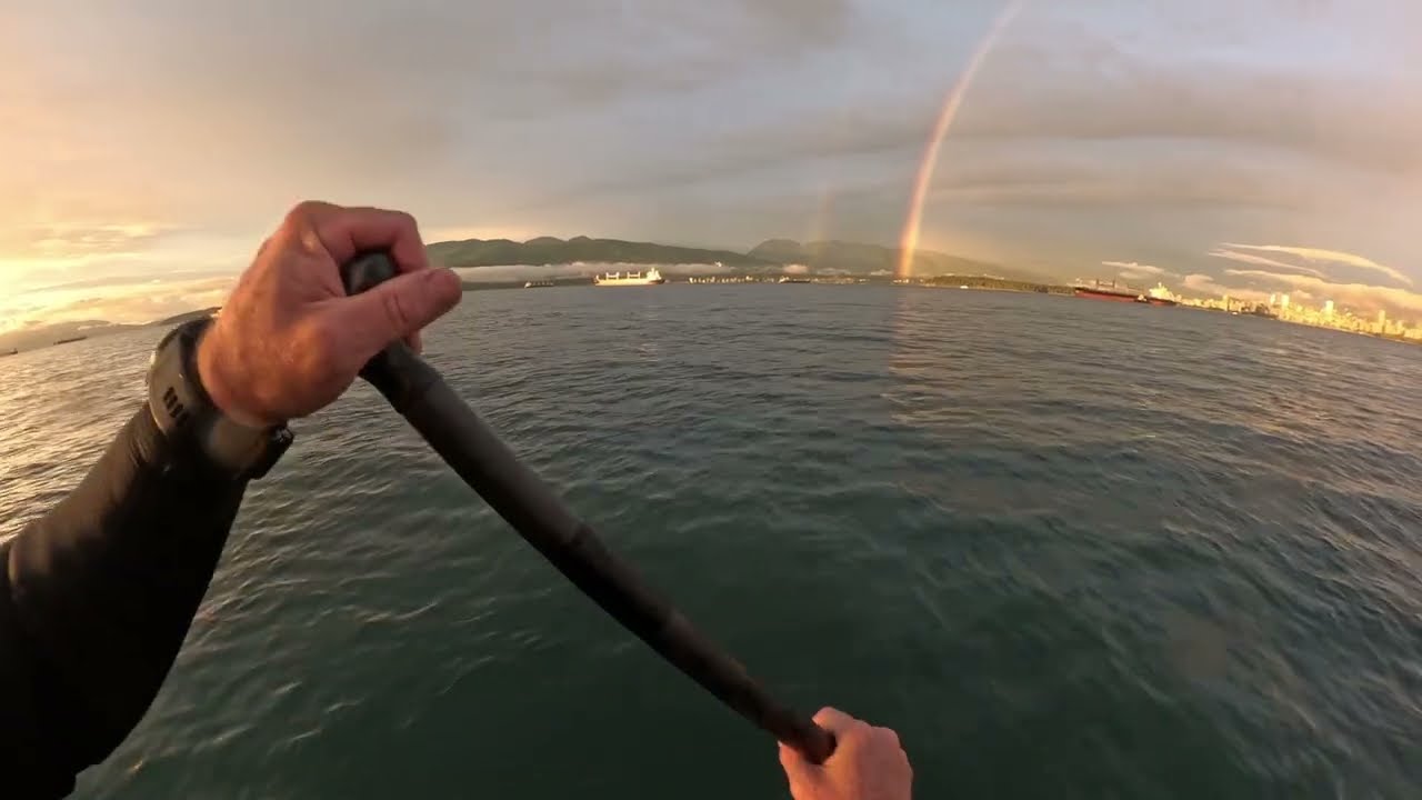 Locarno SUPFoil - Dreamy Double Rainbow Session