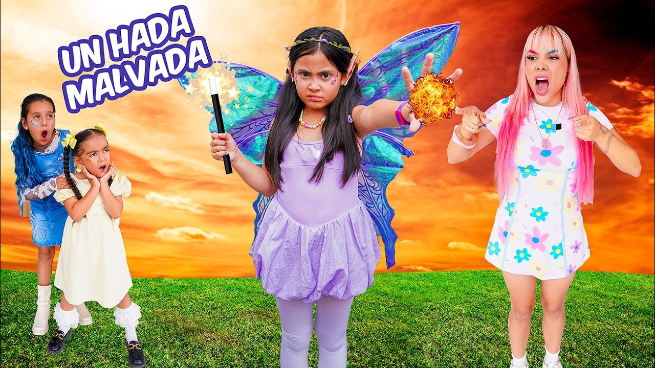 MI HERMANA SE CONVIRTI&Oacute; EN UN HADA 😱🧚&zwj;♀️