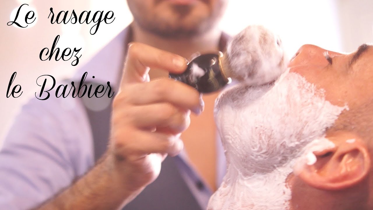 Le rasage chez le Barbier
