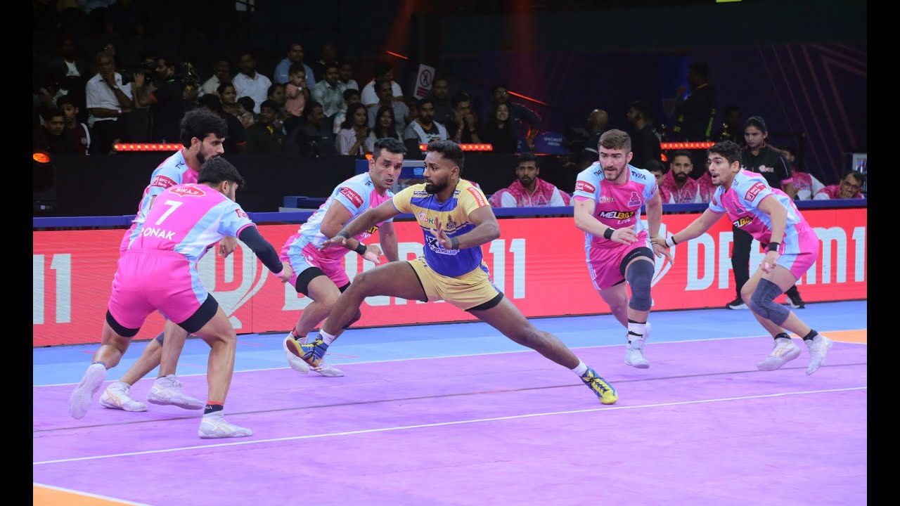 Jaipur Pink Panthers 34-27 Tamil Thalaivas | Match 113 Highlights | Pro Kabaddi #ProKabaddi #PKL