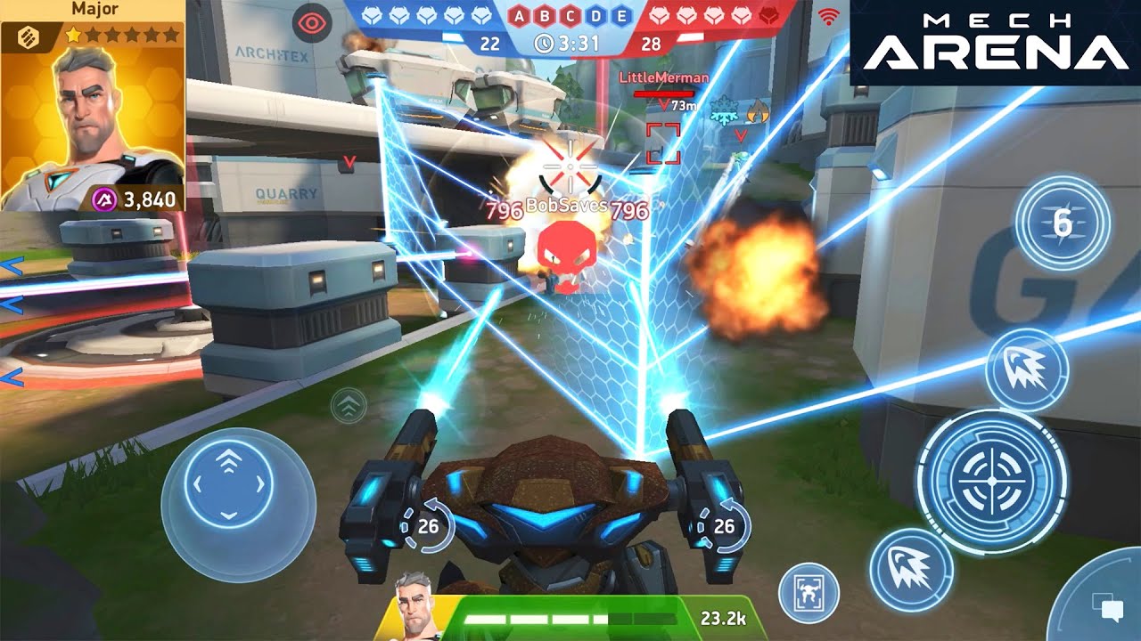Legendary Major Pilot Unlock Gameplay - Mech Arena