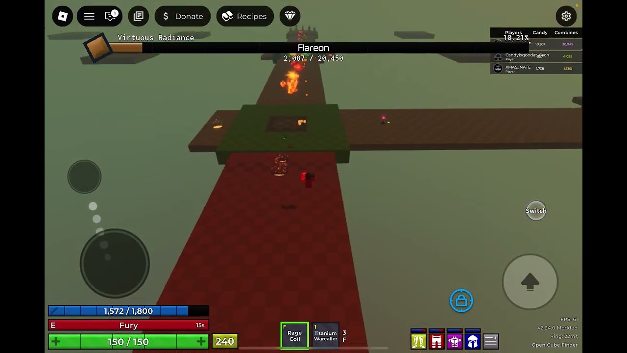 My friend soloing flareon with a great longsword and a rage coil @BoomDrei07 