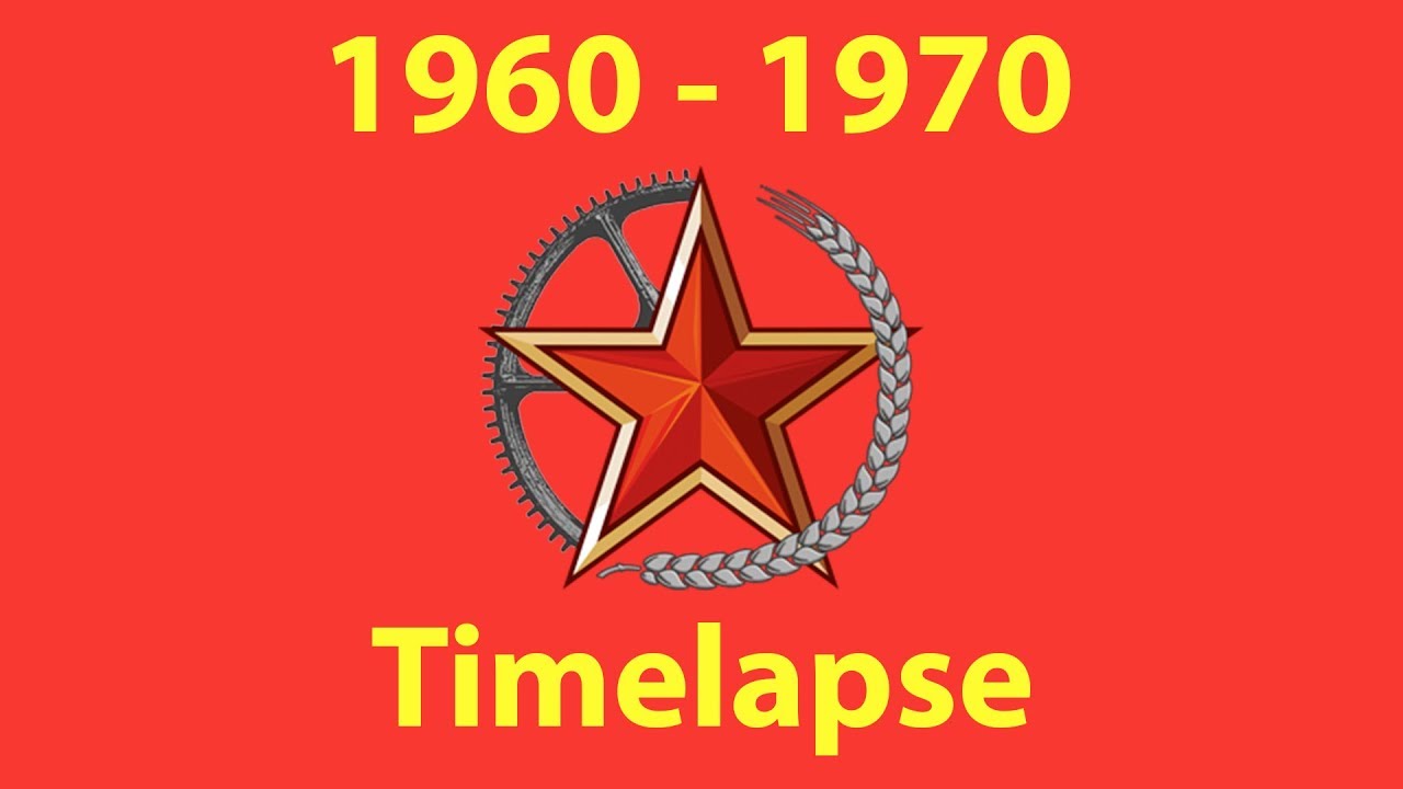 Workers and Resources Soviet Republic Timelapse 1960 - 1970