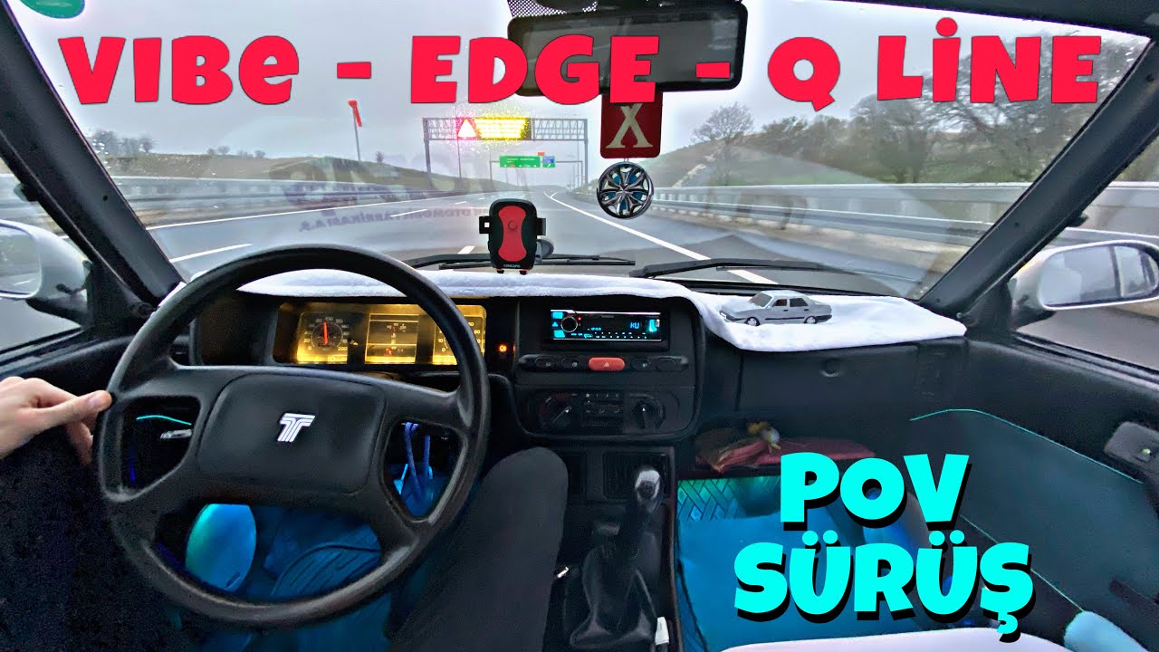 ARAÇ İÇİ UZUN YOLCULUKTA POV SÜRÜŞ.ARAÇ OTO SES SİSTEMİ.VİBE MİDRANGE,EDGE SUBWOOFER,Q LİNE ANFİ.
