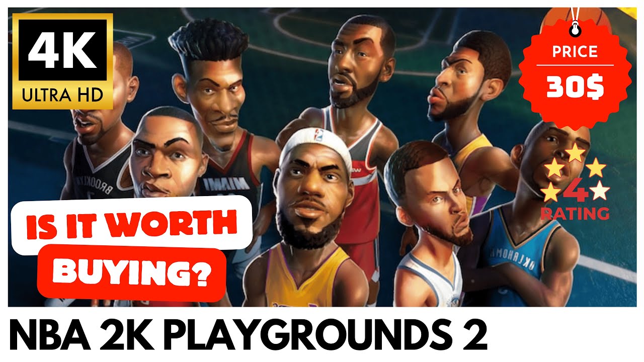NBA 2K PLAYGROUNDS 2 - GAMEPLAY NO COMMENTARY 4K - PS5, PS4, XBOX SERIES X|S, NINTENDO