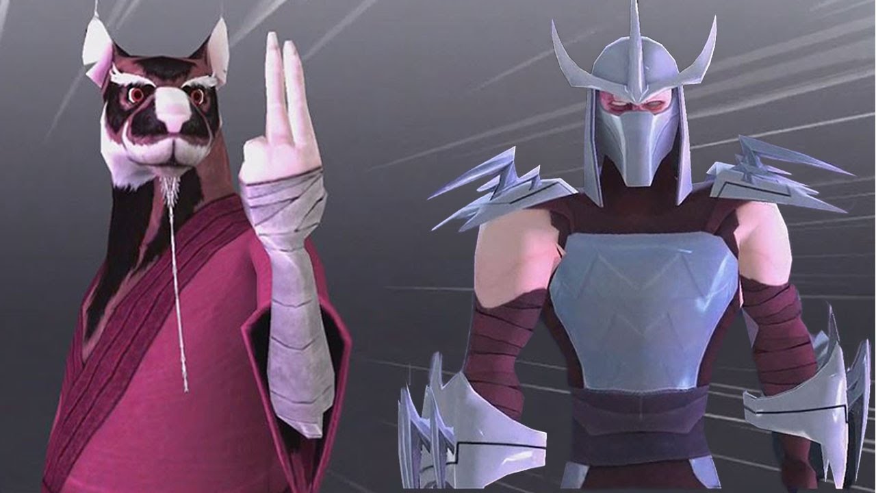 TMNT Legends: Master Splinter VS Shredder