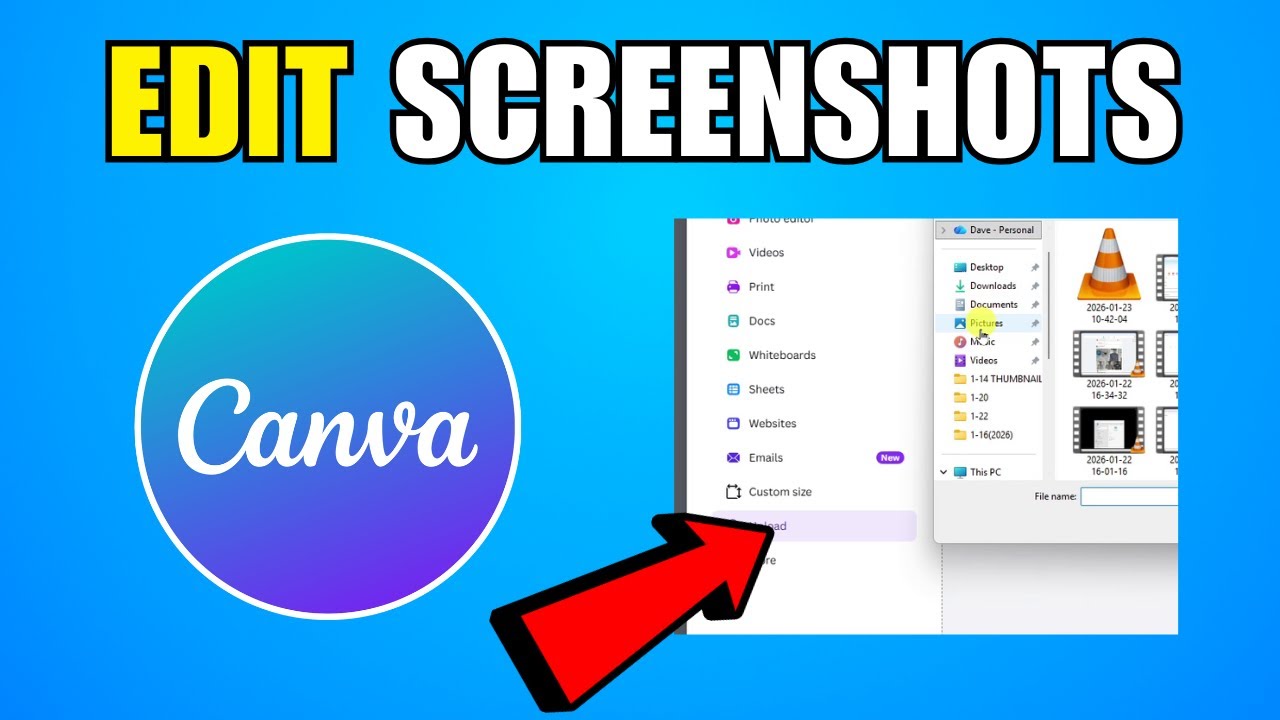 How To Edit Screenshots In Canva (2026) (Complete Guide)