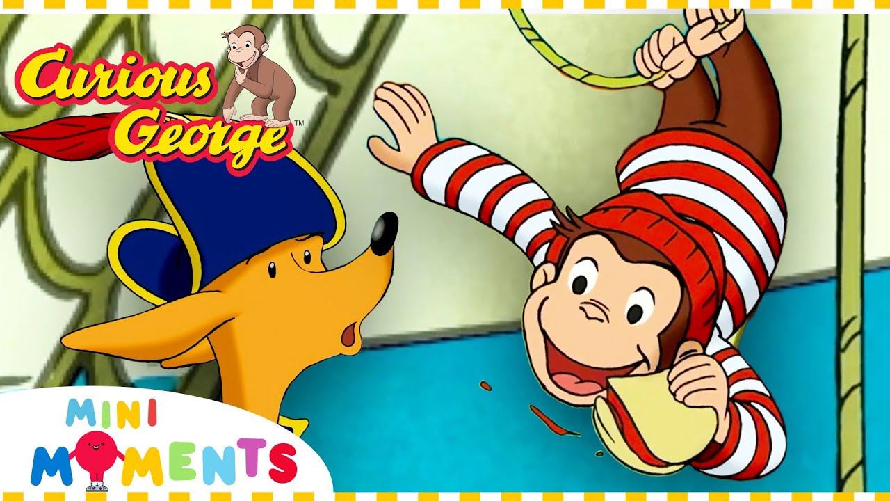 George's Pirate Adventure! 🏴‍☠️ | Curious George | Mini Moments