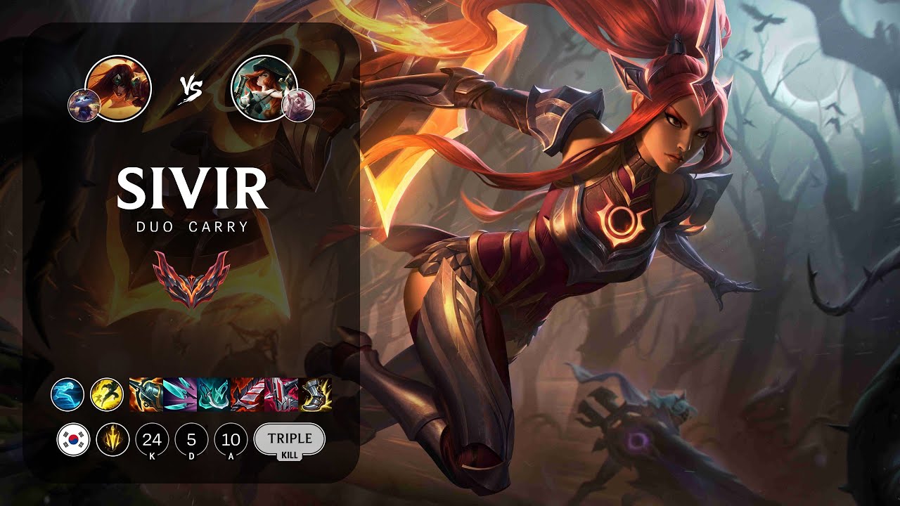Sivir ADC vs Miss Fortune - KR Grandmaster Patch 14.3