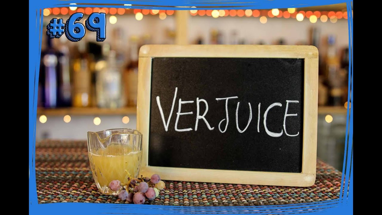 #69 Basi e Premix - Come si prepara il VERJUICE con UVA ACERBA (sostituto del succo di limone)