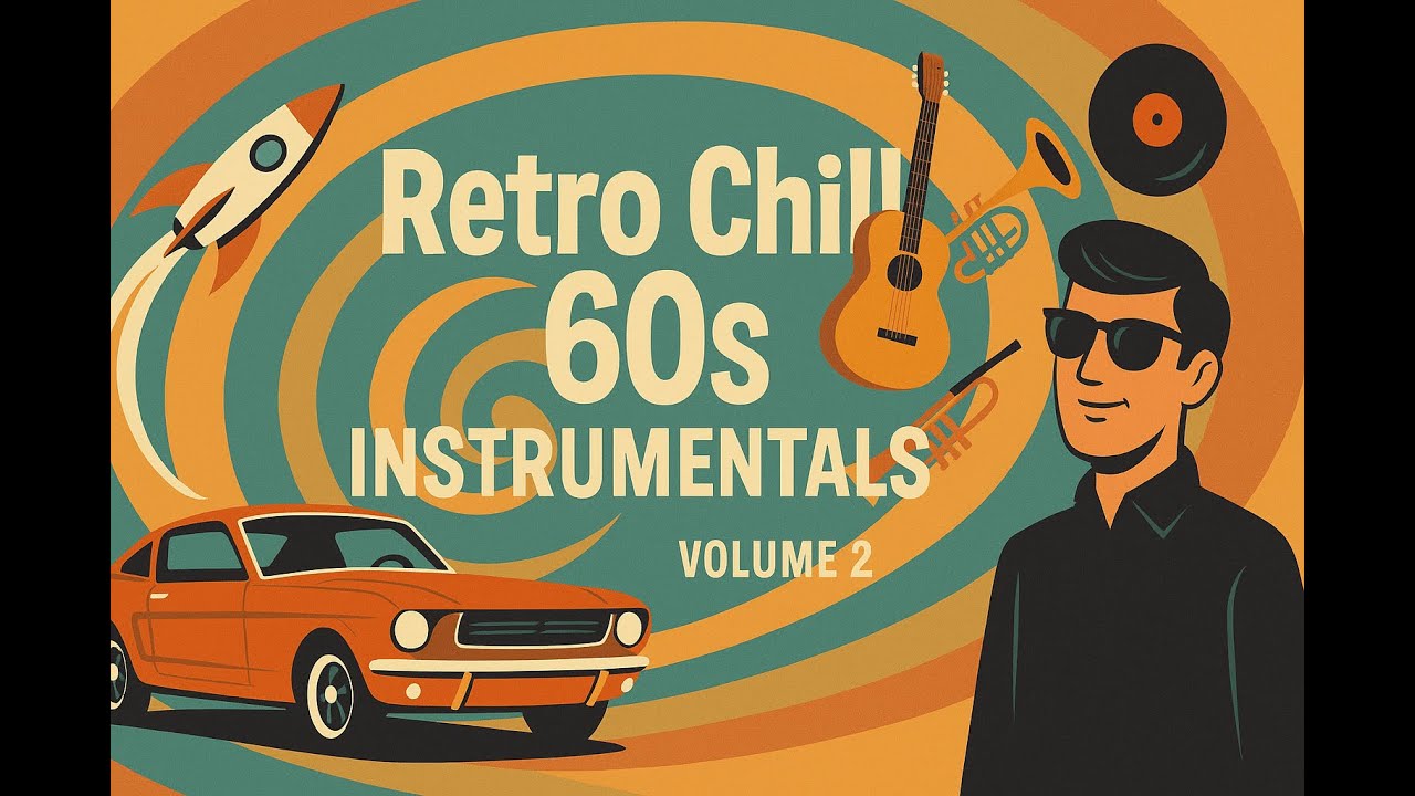 Retro Chill 60s Instrumentals – Volume 2 (1 Hour of Relaxing 1960s Background Music)
