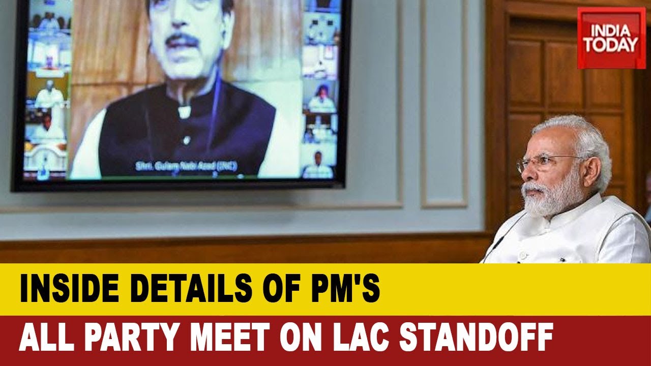 All Party Meet On LAC Standoff: PM To Seek Political Consensus On India's Response To China
